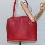 Louis Vuitton Lussac Handbag Epi Leather - image 14