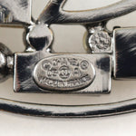 Chanel CC Pendant Necklace Metal with Crystals - image 6