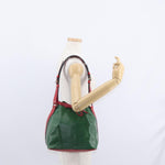 Louis Vuitton Bicolor Petit Noe Handbag Epi Leather - image 13