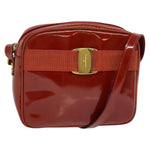 Salvatore Ferragamo Vala Shoulder Bag Patent Leather - image 1
