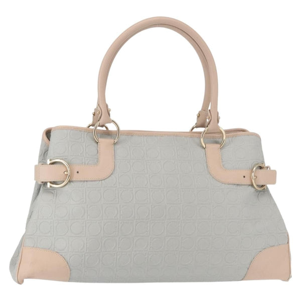Salvatore Ferragamo Gancini Tote Leather - image 1
