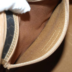 Christian Dior Vintage Honeycomb Boston bag Canvas and Leather - image 18