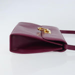 Salvatore Ferragamo Gancini Shoulder Bag Leather - image 3