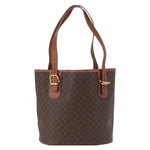 Celine Vintage Macadam Tote bag Canvas and Leather - image 2