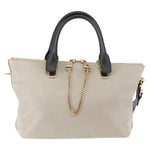 Chloe Bicolor Baylee Satchel Leather Small - image 18