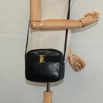 Salvatore Ferragamo Vara Bow camera Shoulder Bag Suede - image 13