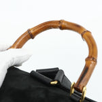 Gucci Vintage Bamboo Backpack Suede Medium - image 16
