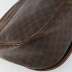 Celine Vintage Macadam Shoulder Bag Canvas and Leather - image 11
