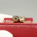 Celine Circle Logo Compact Wallet Leather - image 16