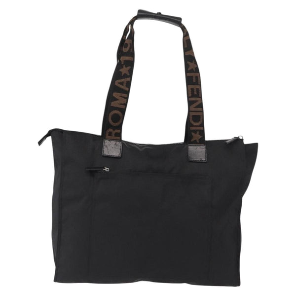 Fendi Vintage Convertible Logo Weekender Nylon Large