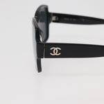 Chanel Logo CC Sunglasses Plastic - image 9