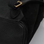 Gucci Vintage Bamboo Backpack Suede and Leather - image 10