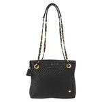 Bally Vintage Chain Shoulder Bag Quilted Leather - image 18