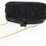 Chanel Chain Clutch Canvas and Leather - image 6