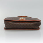 Celine Vintage Macadam Shoulder Bag Canvas and Leather - image 14