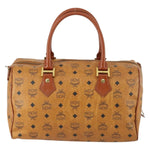 MCM Visetos logogramme Handbag Canvas and Leather - image 2