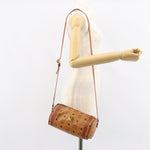 MCM Visetos Shoulder bag Canvas and Leather - image 13