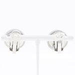 Chanel CC Round Clip-On Earrings Glitter Resin - image 2