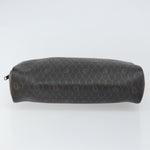 Christian Dior Vintage Honeycomb Zip Pouch Canvas and Leather - image 14