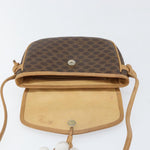 Celine Vintage Macadam Shoulder Bag Canvas and Leather - image 17