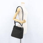Gucci Vintage Bamboo Handle Bag Nylon - image 13