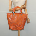 Chanel CC No.5 Shopping Tote Perforated Patent Medium - image 14