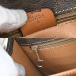 Celine Vintage Macadam Shoulder Bag Canvas and Leather - image 7