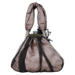 Chanel Drawstring Bucket Bag Chevron Patchwork Canvas Small - image 2