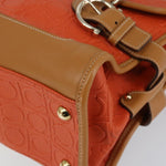 Salvatore Ferragamo Gancini Shoulder Bag Canvas - image 8