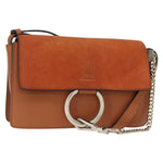 Chloe Faye Shoulder Bag Leather and Suede Small - image 1