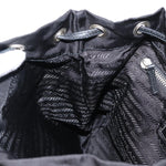Prada Double Pocket Drawstring Shoulder Bag Tessuto - image 13