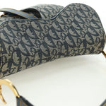 Christian Dior Saddle Handbag Oblique Canvas Medium - image 6