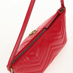 Gucci GG Marmont Pochette Shoulder Bag Matelasse Leather Small - image 13