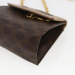 Celine Vintage Macadam Shoulder Bag Canvas and Leather - image 8