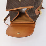 Celine Vintage Macadam Backpack Canvas and Leather - image 17