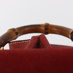 Gucci Vintage Bamboo Backpack Leather Mini - image 19
