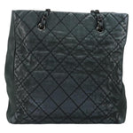 Chanel CC Charm Tote Quilted Iridescent Calfskin Tall - image 2