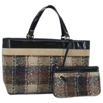 Burberry Nova Check Handbag Wool - image 11