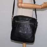 Gucci Front Zip Messenger Leather - image 13