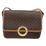 Celine Vintage Macadam Shoulder Bag Canvas Medium - image 18