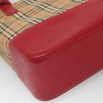 Burberry Nova Check Tote Canvas and Leather - image 8