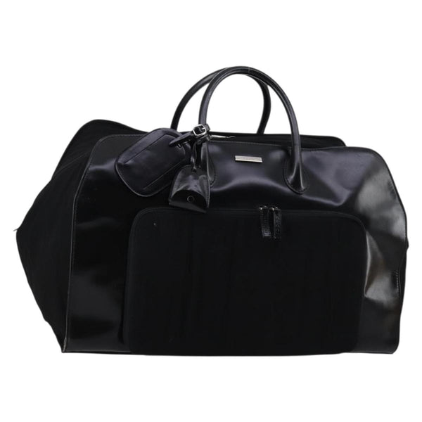 Gucci Travel Boston Bag Leather with Nylon - image 1