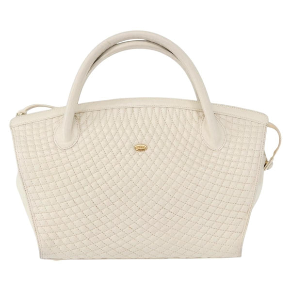 Bally Vintage Handbag Quilted Leather - image 1