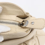Salvatore Ferragamo Gancini handbag Leather - image 17