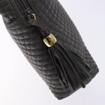 Bally Vintage Handbag Quilted Leather - image 14