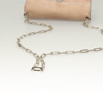 Valentino Garavani Turnlock Chain Shoulder Bag Suede - image 8