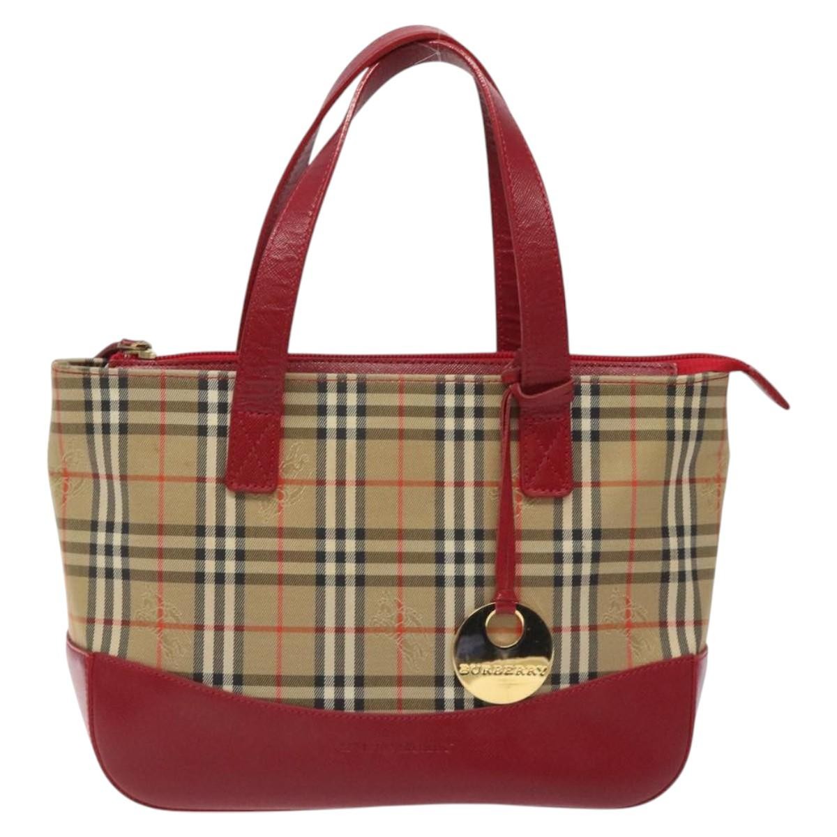 Burberry Nova Check Handbag Nova Check Canvas and leather - image 1