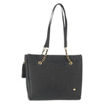 Bally Vintage Chain Shoulder Bag Quilted Leather - image 1
