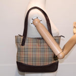 Burberry Nova Check Tote canvas check pattern Small - image 14