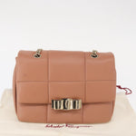 Salvatore Ferragamo Vara Soft Flap Bag Quilted Leather Small - image 16
